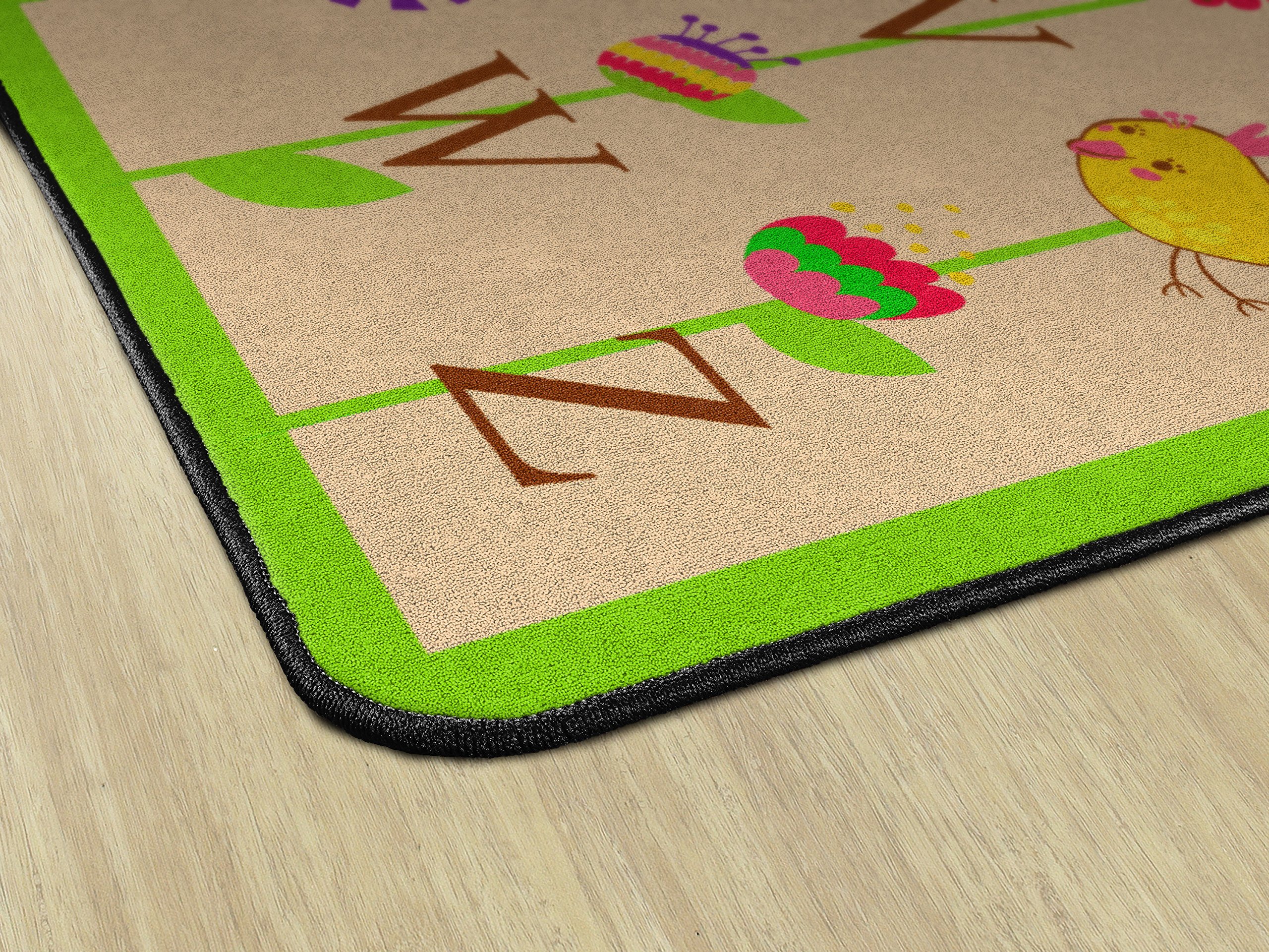 Kids Alphabet Educational Rug - 7'6
