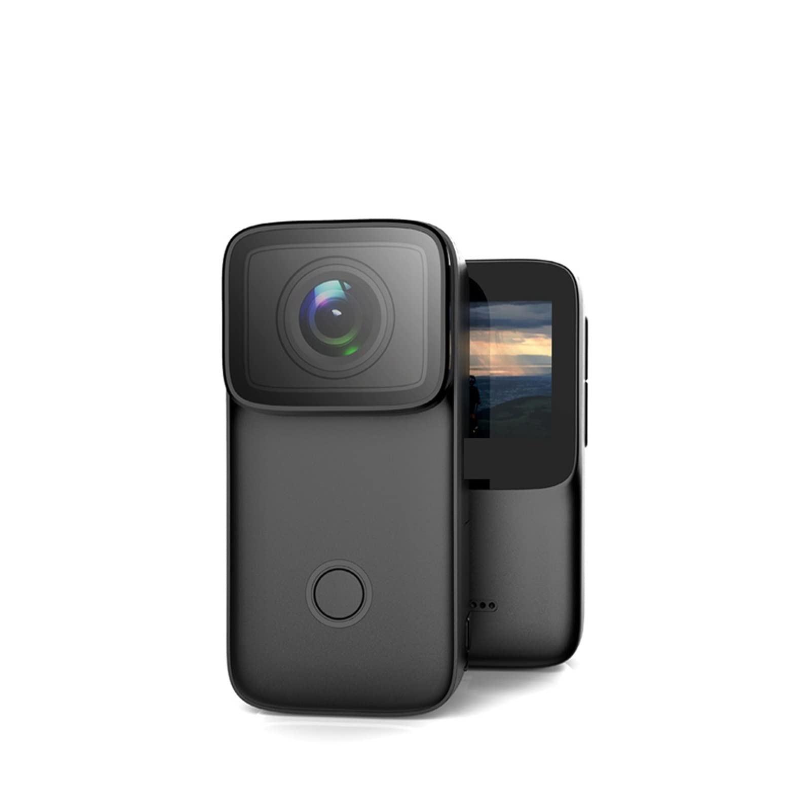 4K H.264 Waterproof Action Camera with Face Recognition & Night Vision - 32GB Memory, 2 White Batteries - Perfect for Extreme Sports, Underwater Adventures & Vlogging