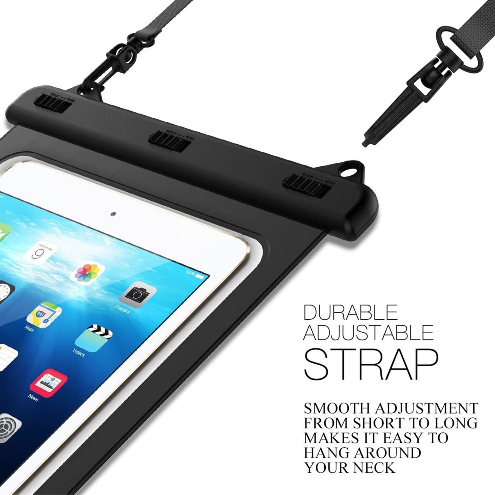 Waterproof iPad Case Universal Dry Bag Pouch for iPad Pro 12.9