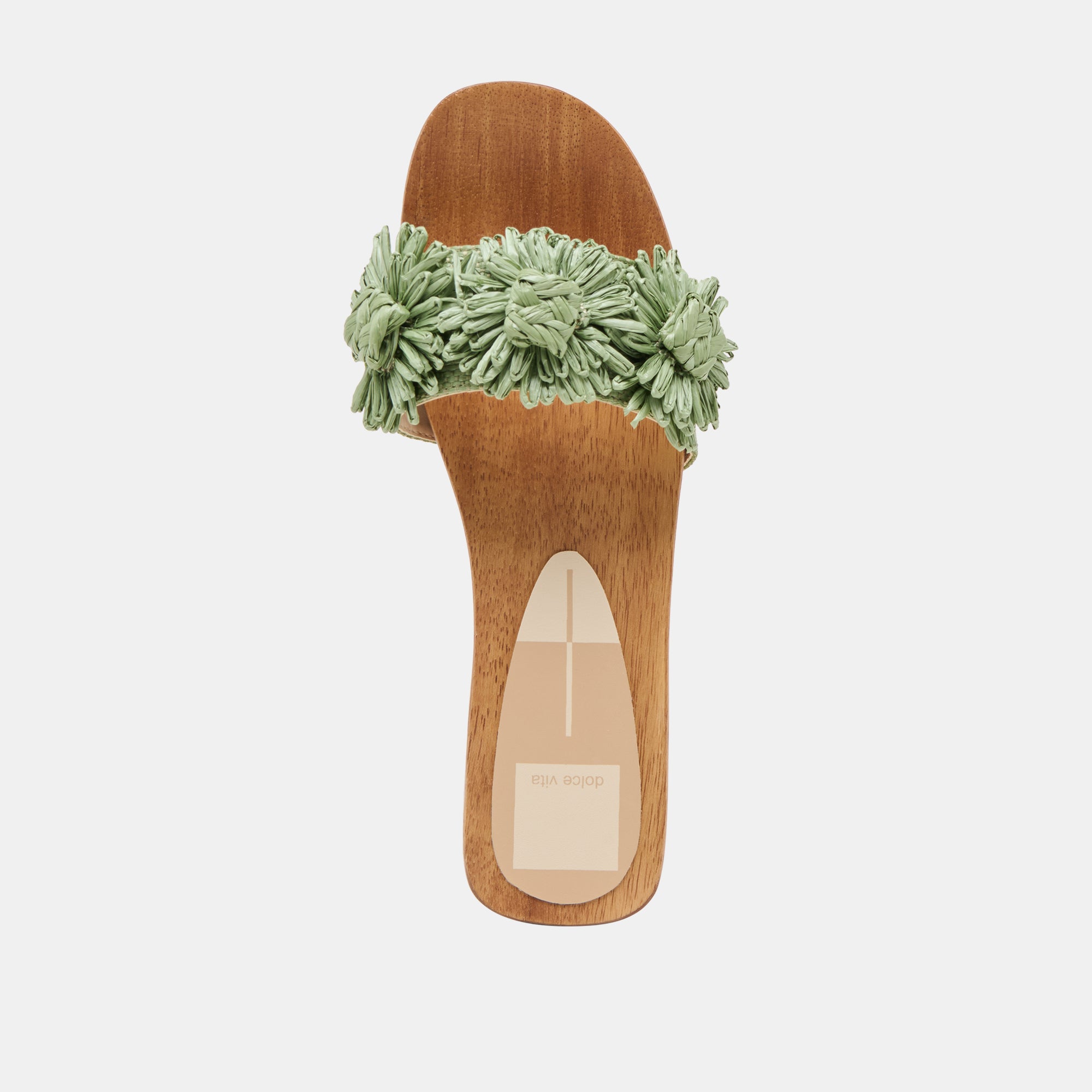ARIENA Women's Jade Floral Raffia Sandals - Comfortable Beach & Summer Walking Shoes for Outdoor Vacations