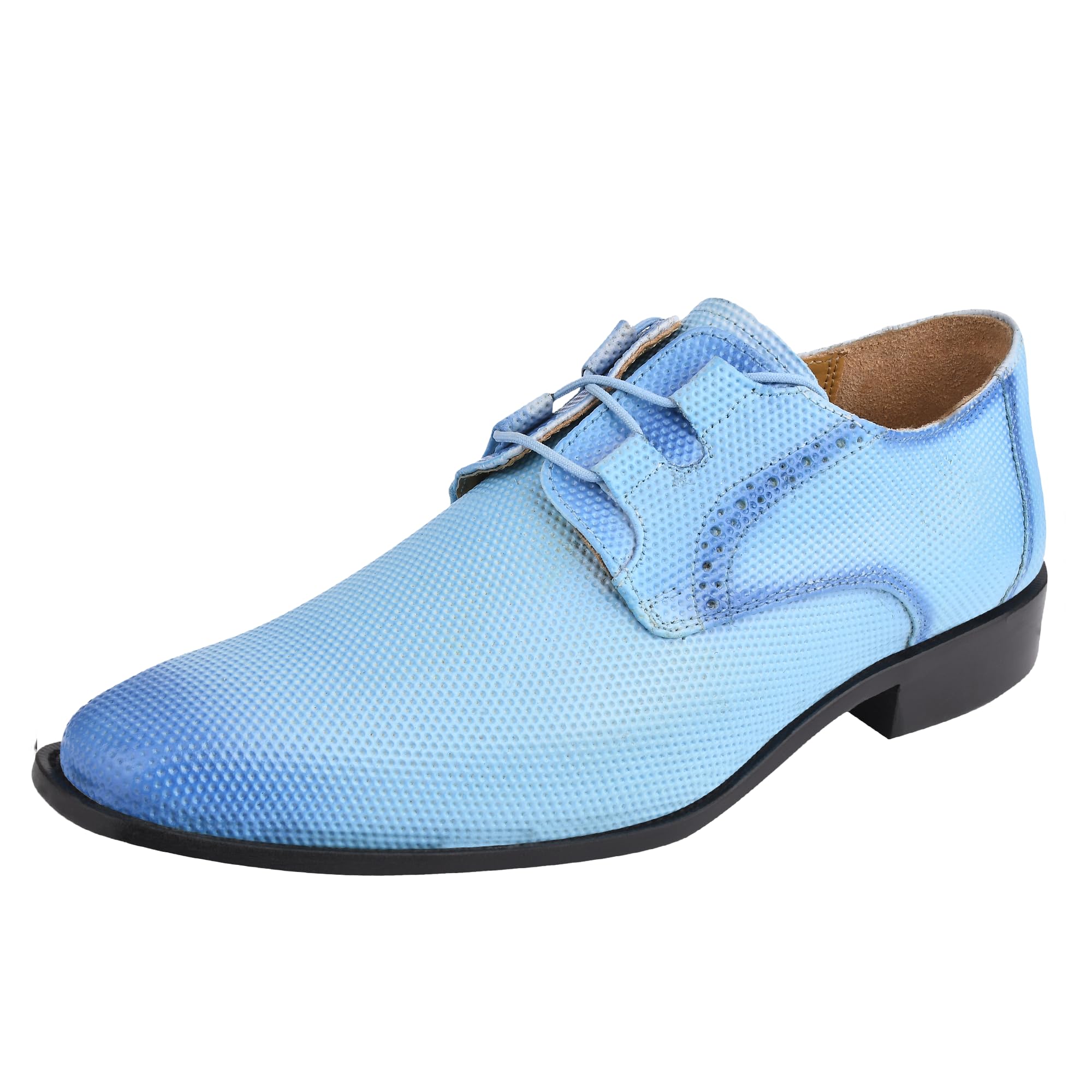 Premium Genuine Leather Oxford Dress Shoes for Men - Classic Plain & Stylish Animal Print Options - Formal Business & Wedding Shoes - Perfect Easter Gift for Him