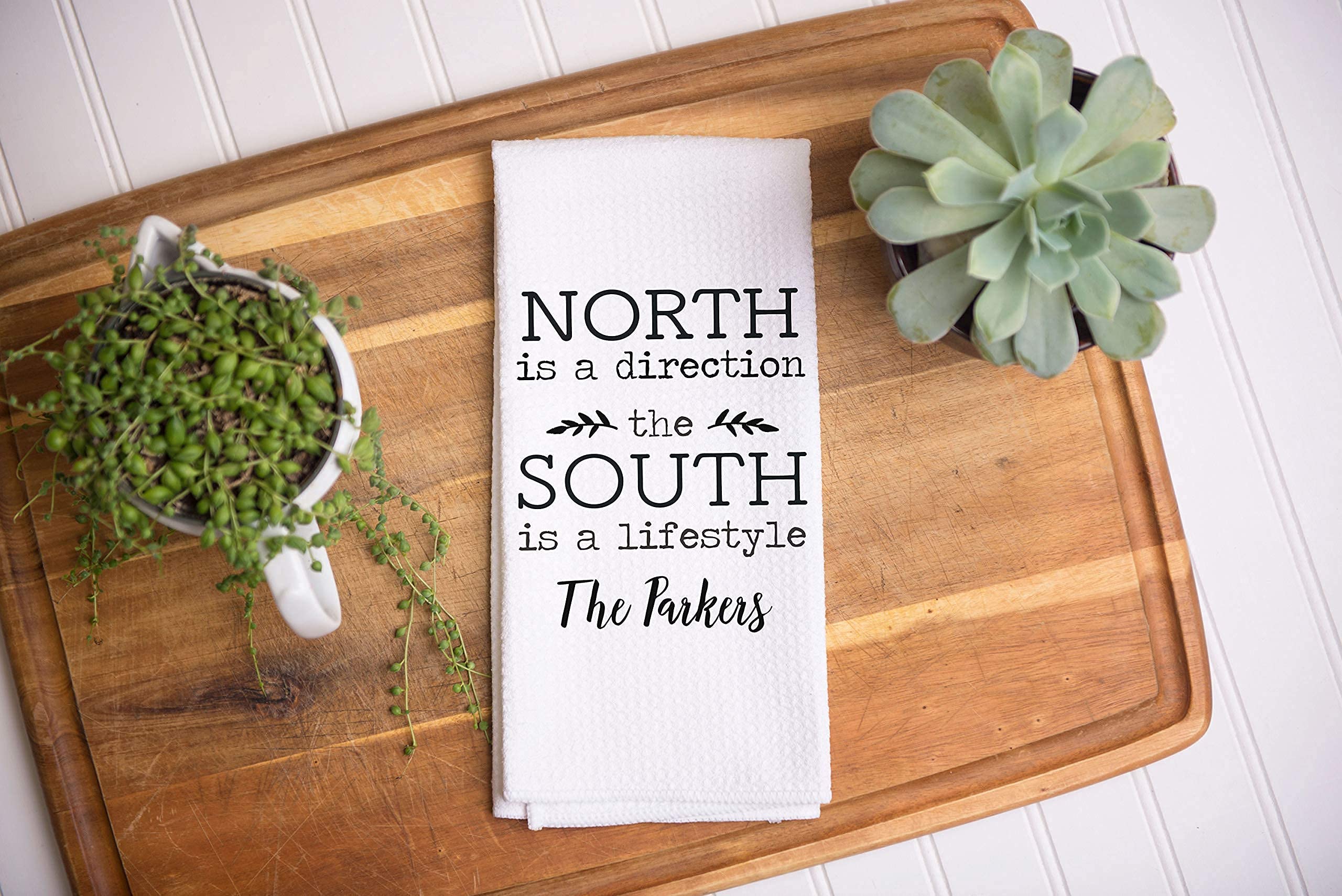Southern Farmhouse Kitchen Towel - Home & Kitchen Decor for Southern Style