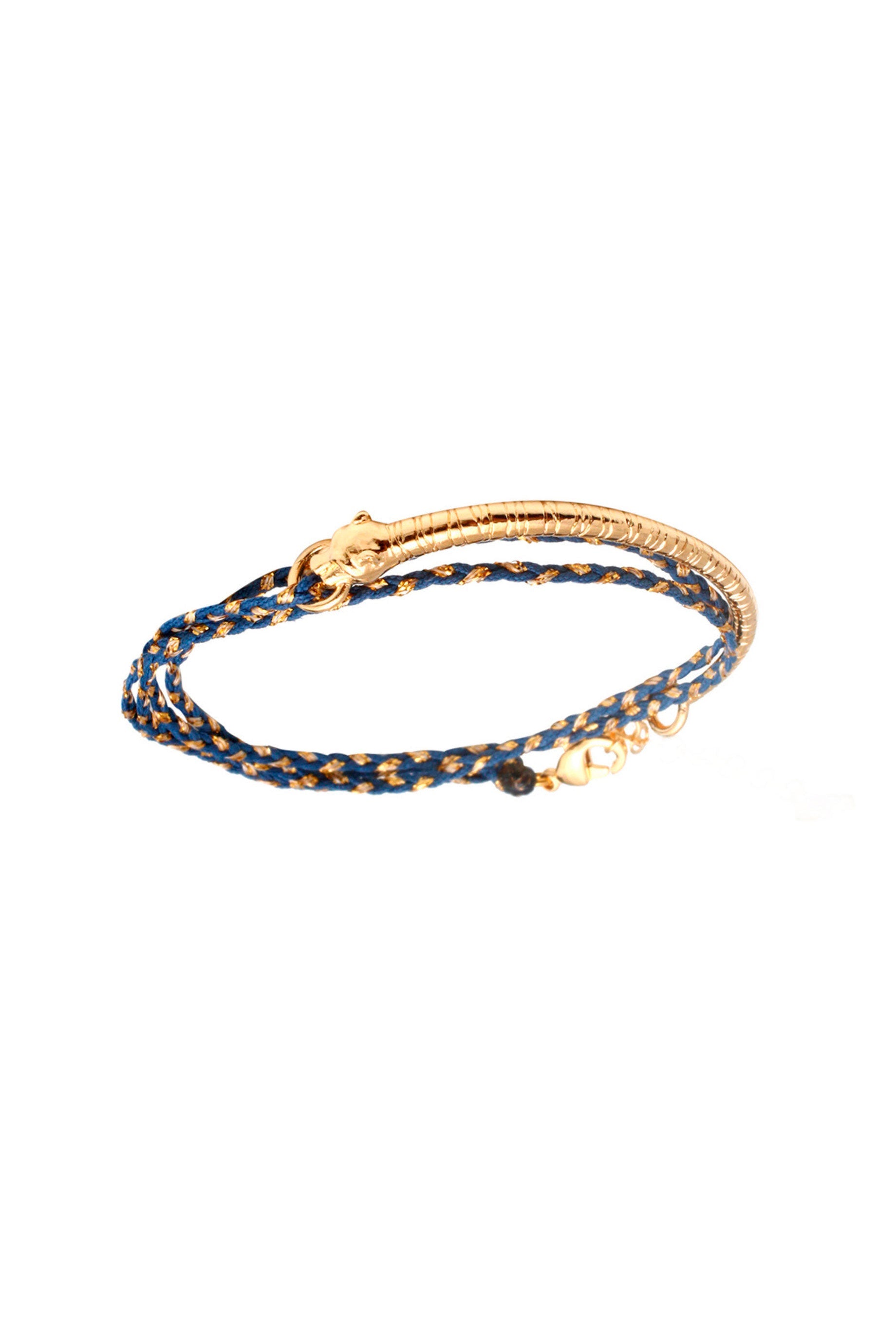 Louise Hendricks Blue Krokos Bracelet - Stylish Handmade Jewelry for Women, Perfect for Parties, Weddings & Everyday Wear