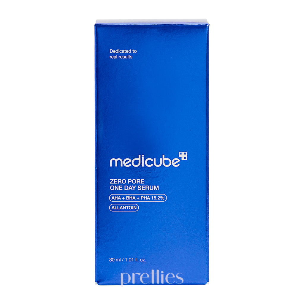Medicube Zero Pore One Day Serum 30ml - Korean Pore Minimizing Serum for Oily & Acne-Prone Skin | Daily Skincare Treatment for Clear Complexion | Perfect for Morning & Night Routine