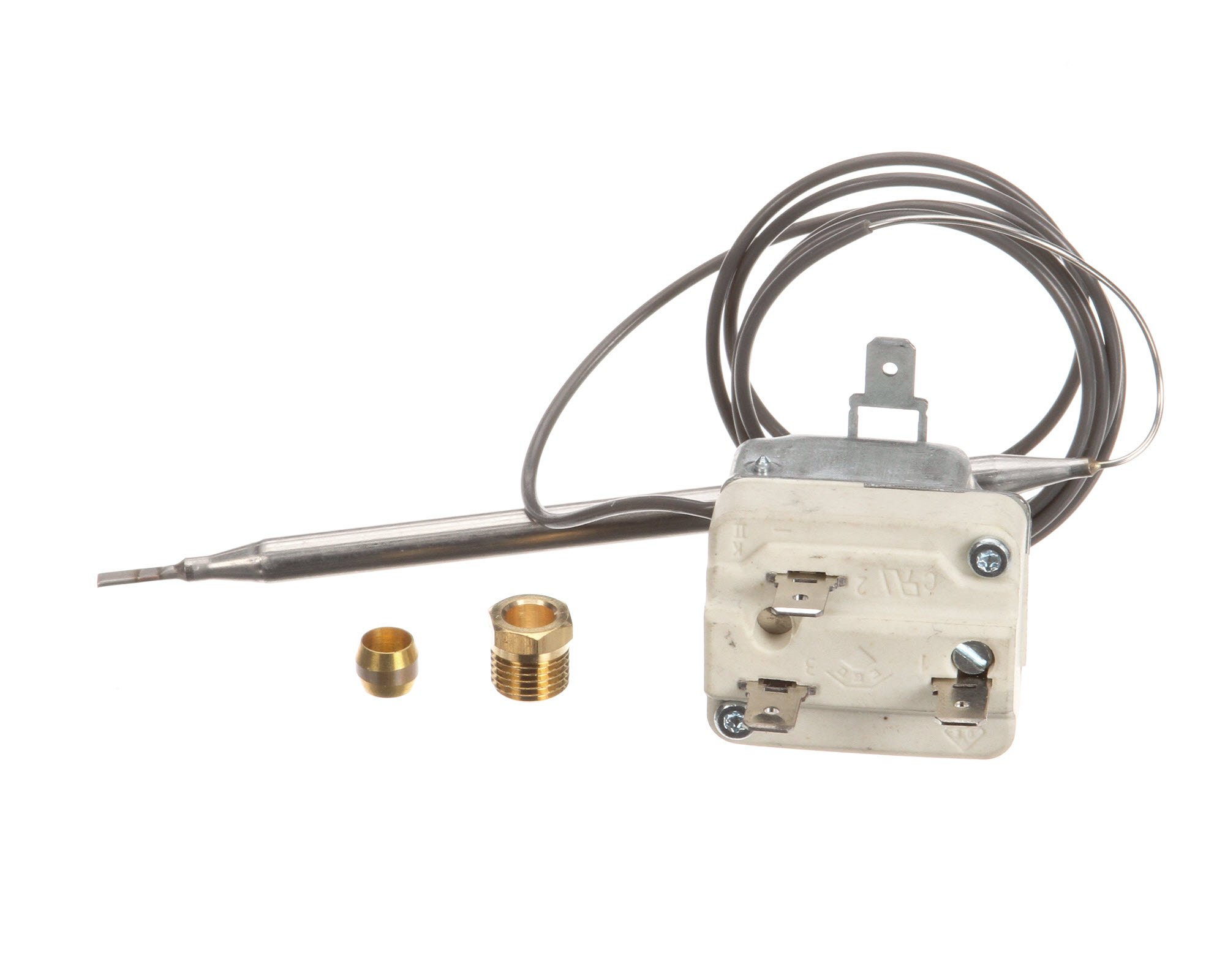 Cleveland 65070240 70°C Thermostat Switch - Perfect for HVAC Systems, Water Heaters & Industrial Equipment