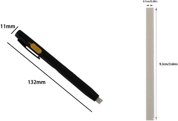 1Pc Erasable Tailors Chalk Pencil - Disappearing Fabric Marker for Sewing, Cotton & Knit - Perfect for Needlework, Quilting & DIY Craft Projects