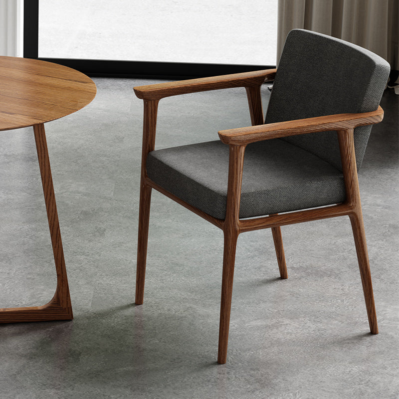 Walnut color + gray black (linen)