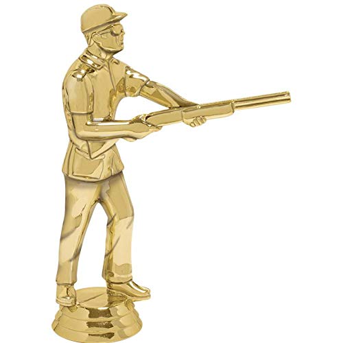 Custom Engraved Skeet Shooting Trophy for Men - 7.25
