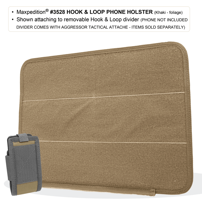 Hook & Loop Phone Holster Insert - Secure Belt Clip Holder for Smartphones (Buy 1 Get 1 Free) | Perfect for Work, Gym, Hiking & Outdoor Activities