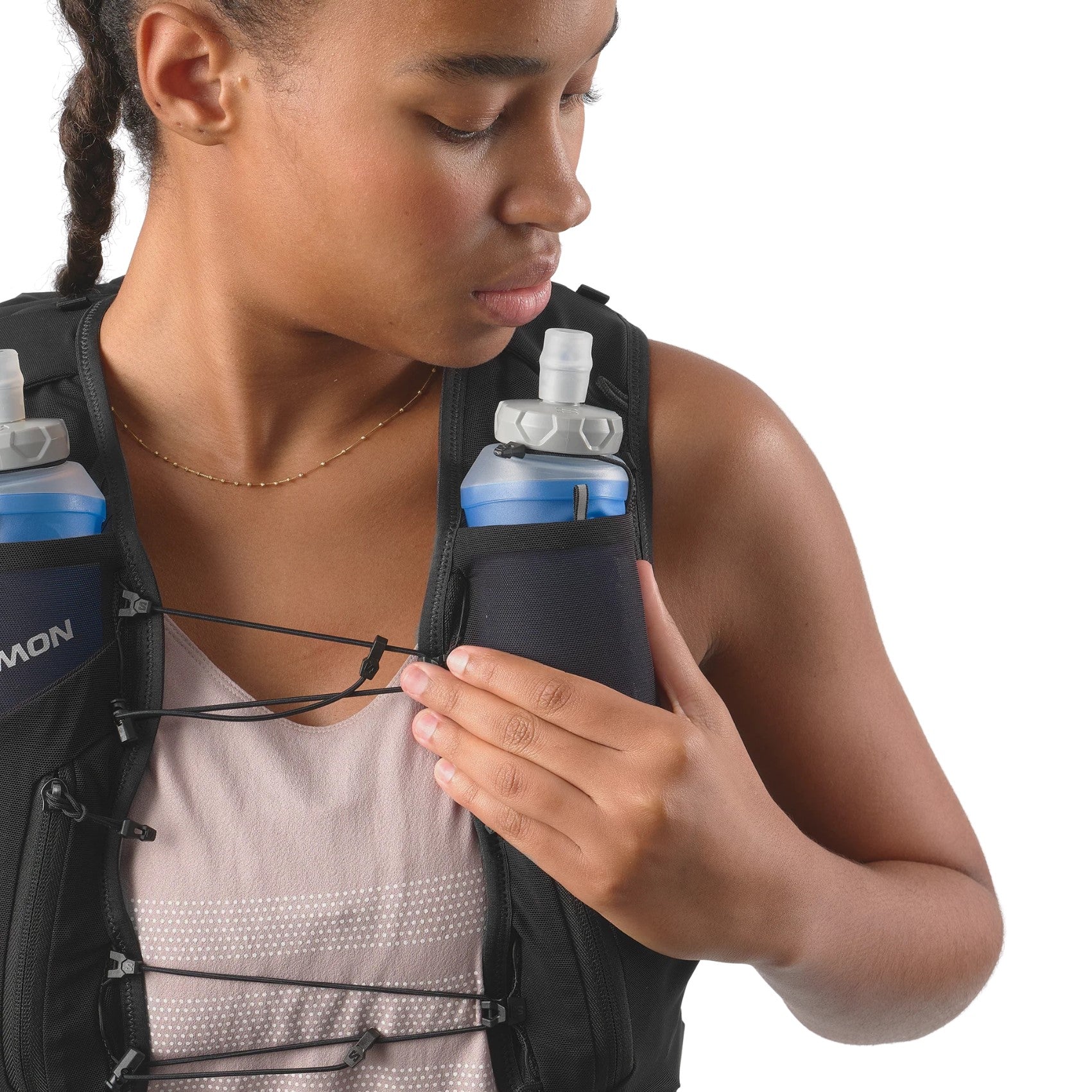 Salomon Advanced Skin 12 Hydration Vest for Women - Lightweight Running Backpack with Water Reservoir (2025 Model) - Perfect for Trail Running, Hiking & Outdoor Adventures