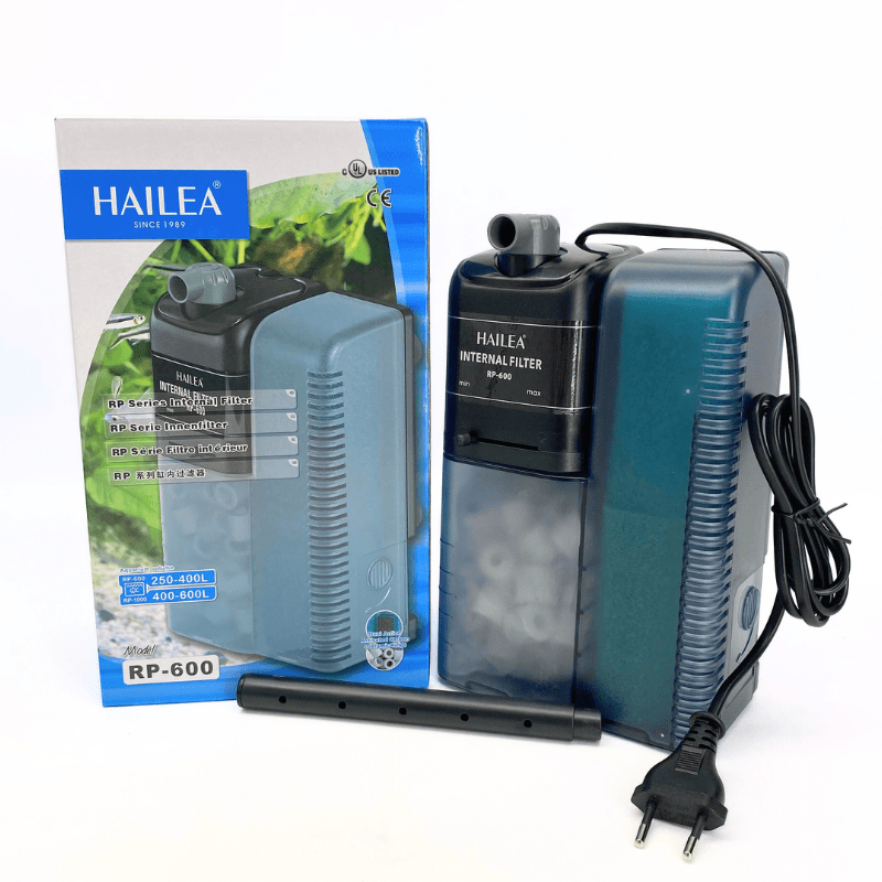 HAILEA RP600/1000 Internal Aquarium Filter - Powerful Submersible Water Pump for Fish Tank, Pond & Hydroponics - Quiet Operation with Adjustable Flow Rate for Freshwater & Saltwater Aquariums