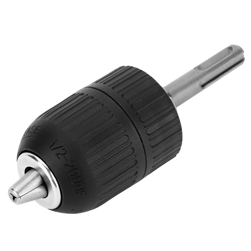 Walfront 2-13mm Keyless Drill Chuck Converter with SDS Adapter - Compatible with Most Lathes & Power Drills - Perfect for Woodworking, Metalworking & DIY Home Projects