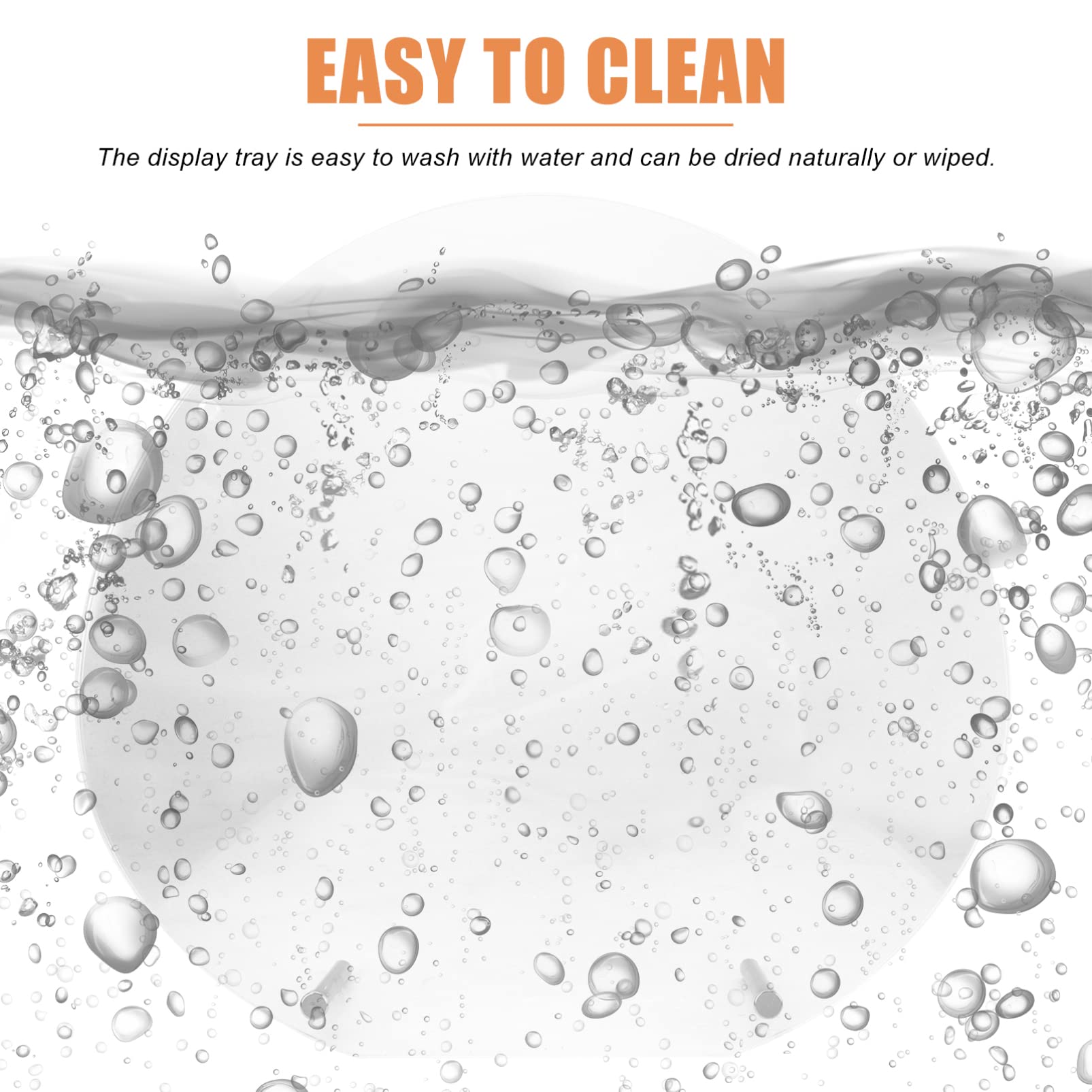 Zerodeko Clear Acrylic Mask Display Stand - Transparent Face Mask Holder & Organizer for Retail Stores, Pharmacies, and Home Desktop Organization - Perfect for PPE Storage and Display