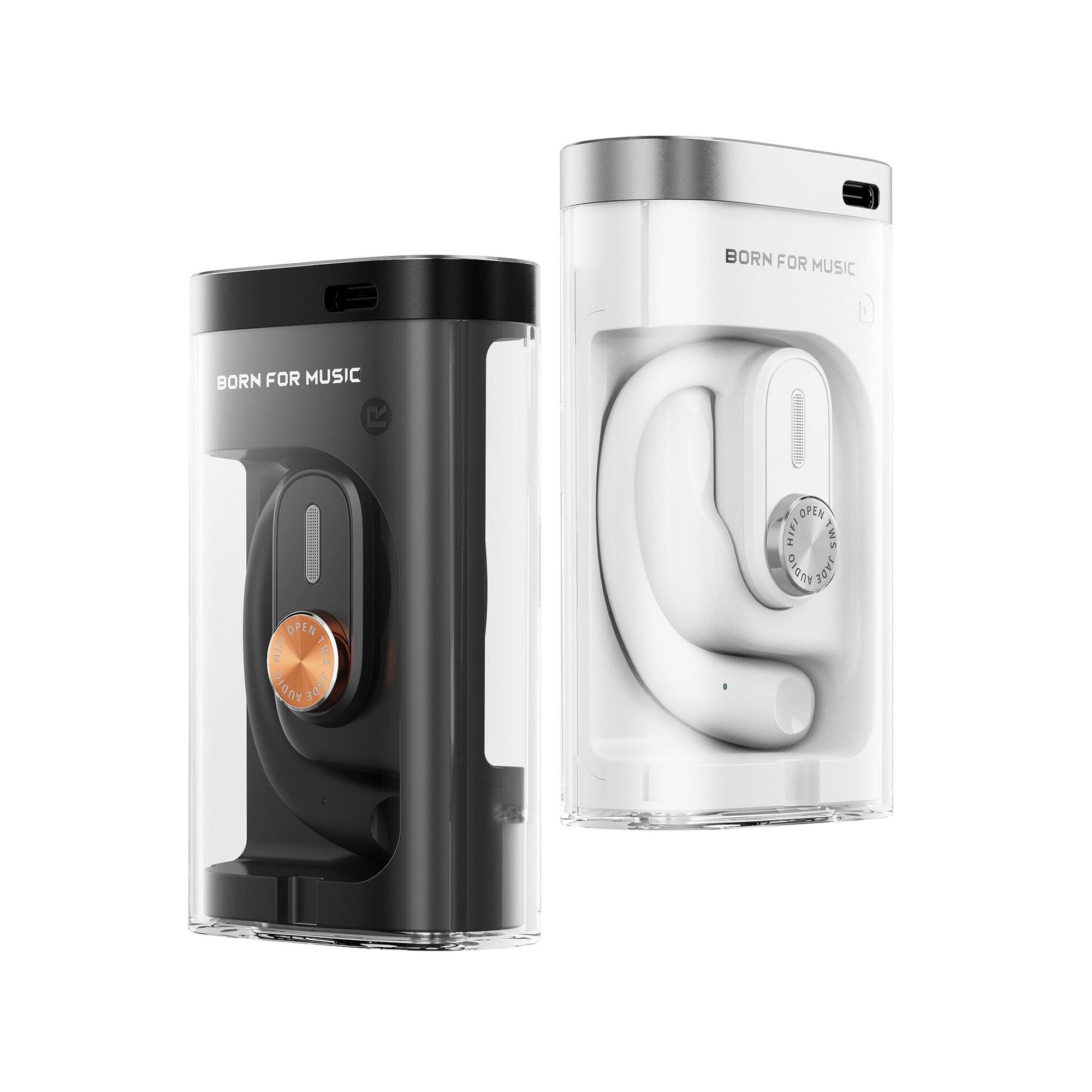 FiiO JW1 Open True Wireless Bluetooth Earbuds - HiFi Stereo Sound, Comfortable Fit for Running, Gym & Outdoor Activities