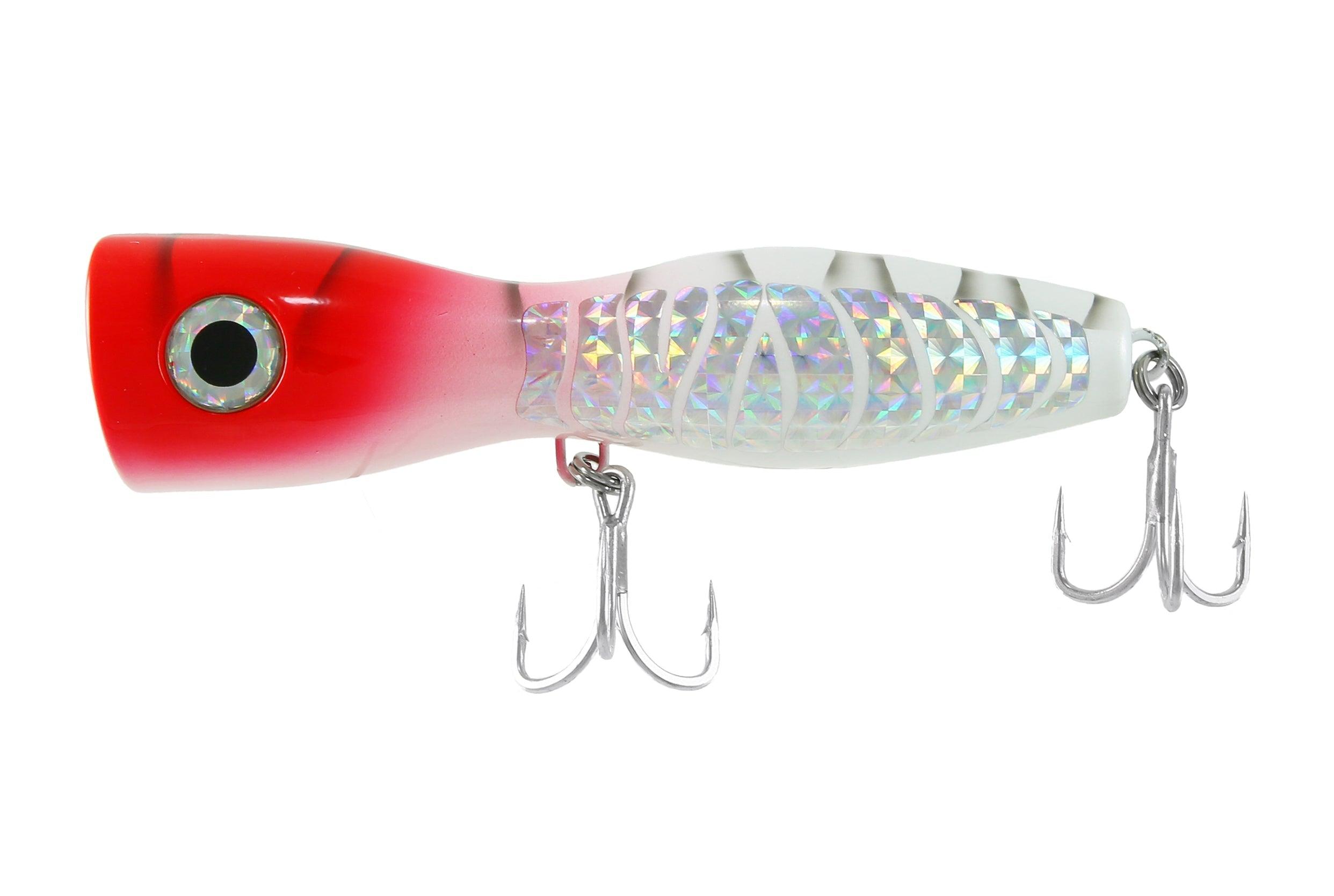 Jigging World Wadani Poppers - Topwater Fishing Lures for Saltwater & Freshwater - Best for Bass, Stripers & Bluefish - Perfect for Kayak, Shore & Boat Fishing