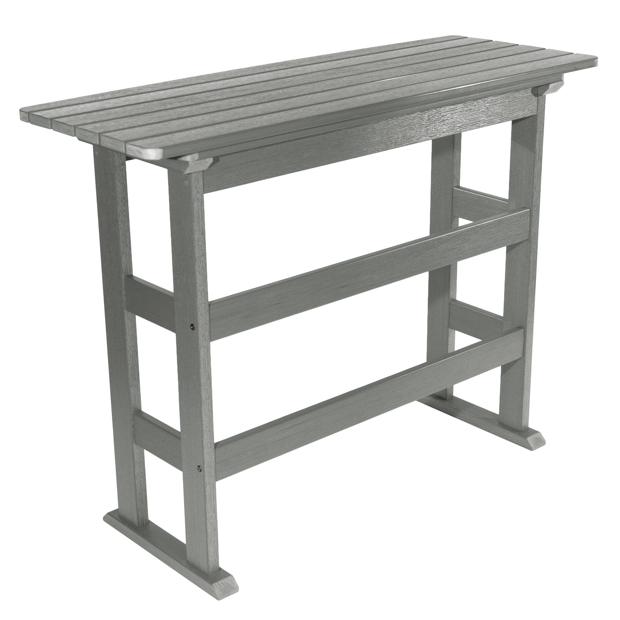 Refurbished Lehigh Bar Height Balcony Table - Outdoor Bistro Set for Patio, Deck & Small Spaces - Perfect for Coffee, Dining & Relaxing