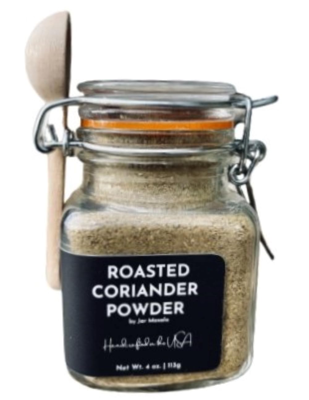 Premium Roasted Coriander Powder - 4 oz | Authentic Handcrafted Spice for Cooking, Baking & Seasoning | Perfect for Curries, Soups, Marinades & Homemade Dishes
