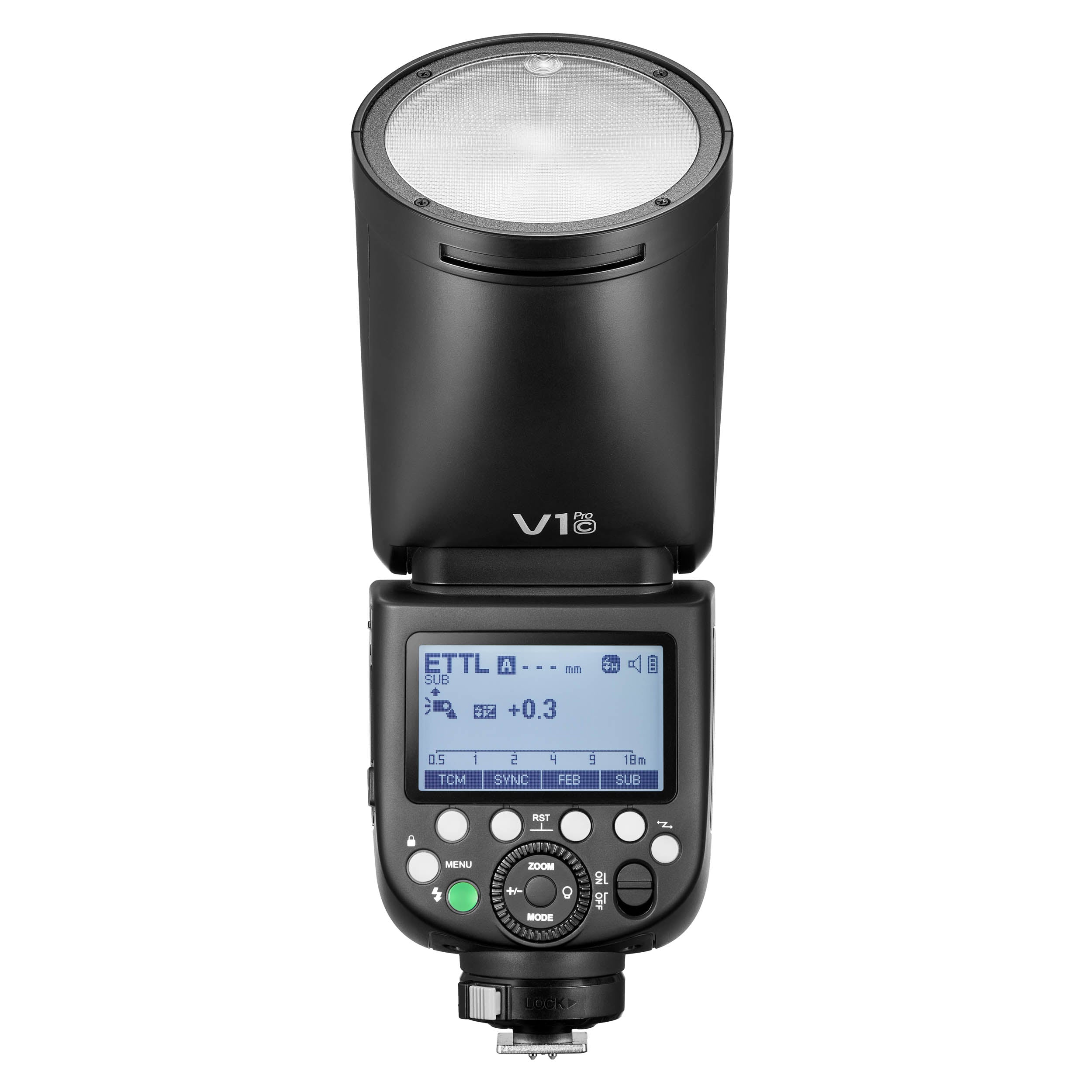 Godox V1 PRO Professional Round Head TTL Speedlite Flash for Canon Nikon Sony DSLR Cameras - Perfect for Wedding, Portrait & Studio Photography