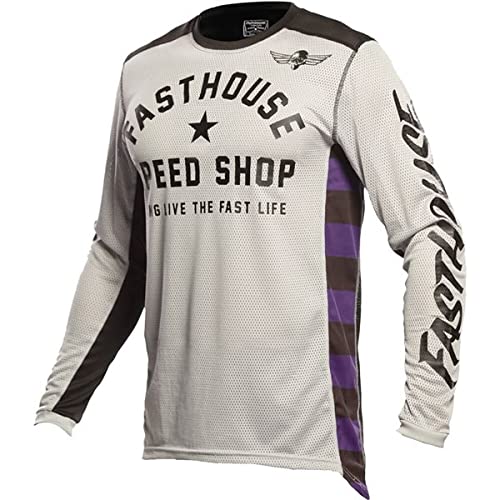 Fasthouse Originals Air Cooled Jersey – Breathable & Lightweight Motorcycle Riding Shirt for Men & Women – Perfect for Motocross, Dirt Biking & Off-Road Adventures