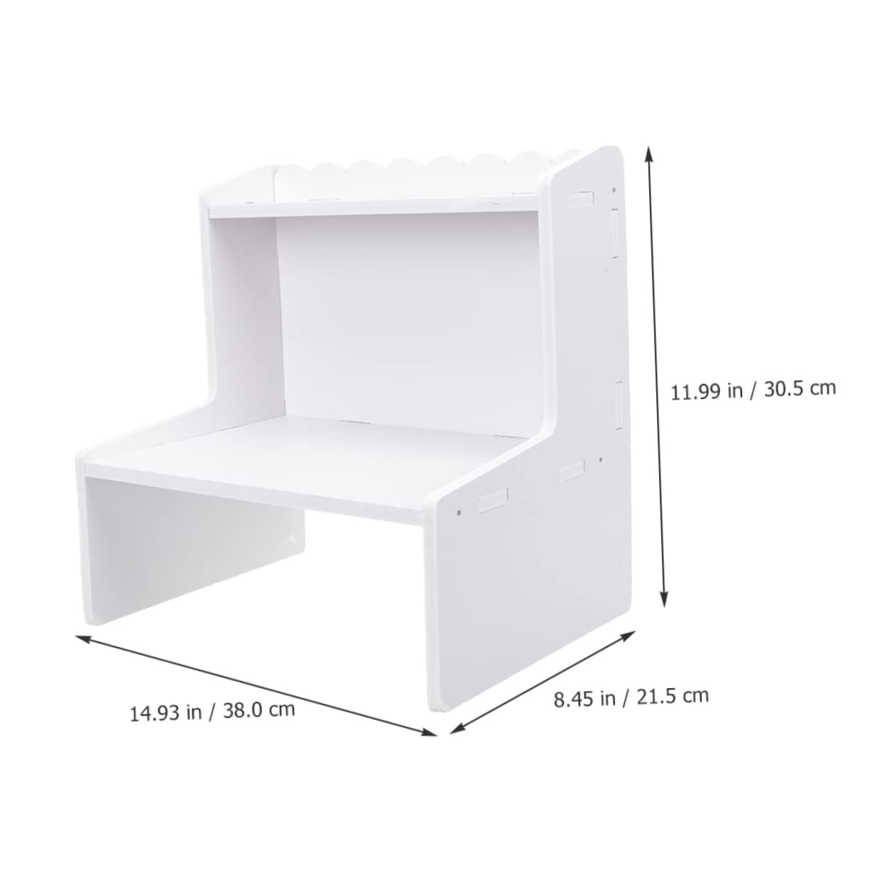 2-Tier Space Saving Makeup Organizer for Bathroom Vanity & Travel