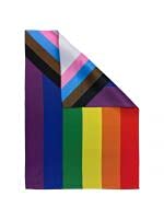 Progress Pride Inclusive Garden Flag - 12x18