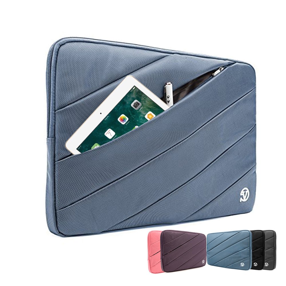 Roxie 11-12 Inch Laptop Sleeve Case Bag for Microsoft Surface Pro 2017/4/3, MacBook, iPad Pro - Protective Carrying Cover for 11-12 Inch Lenovo, Dell, Toshiba, HP, ASUS, Acer Chromebook - Perfect for Work, School & Travel