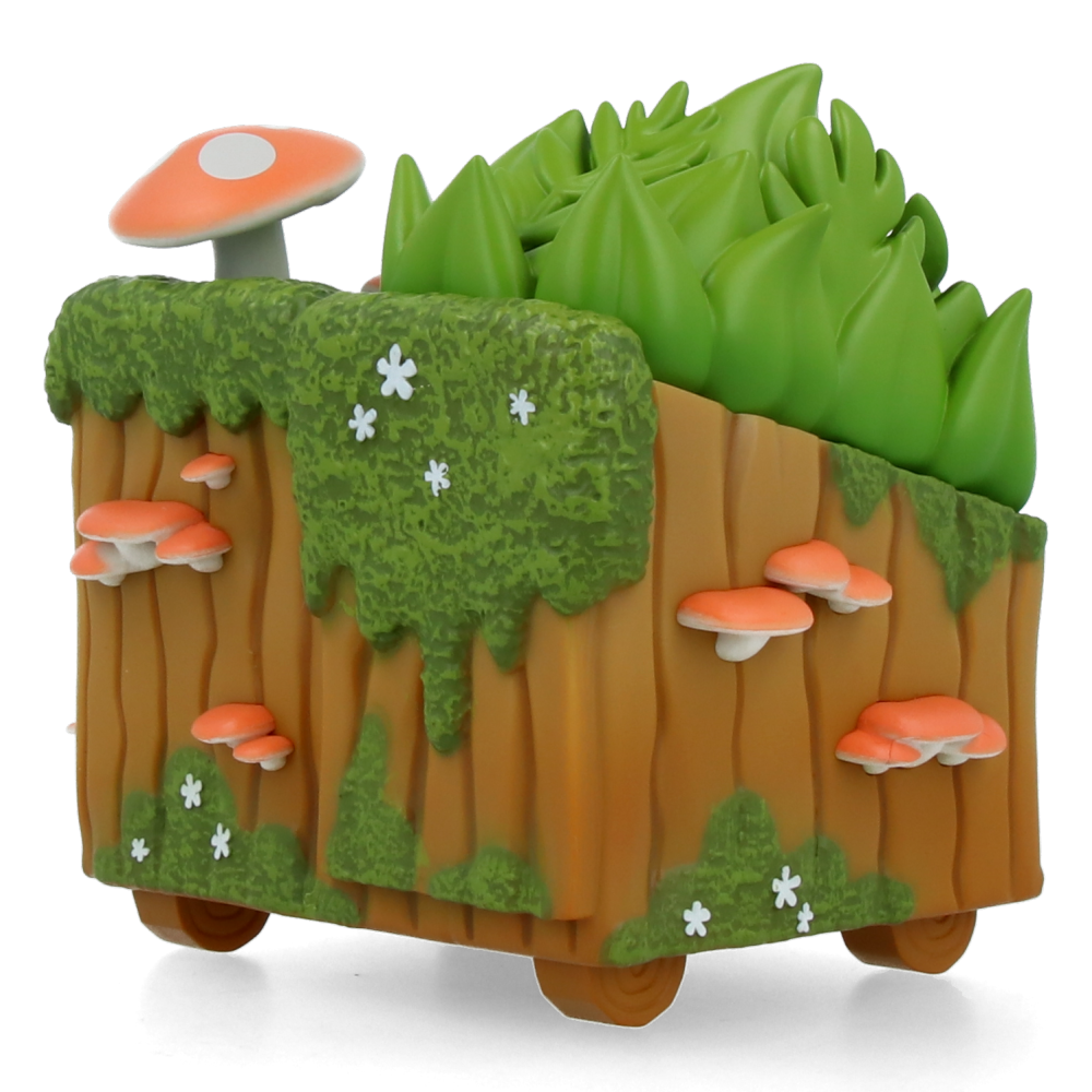 Dumpster Stump Vinyl Figure - Cute Collectible Toy for Home Decor, Office Display & Gift Giving