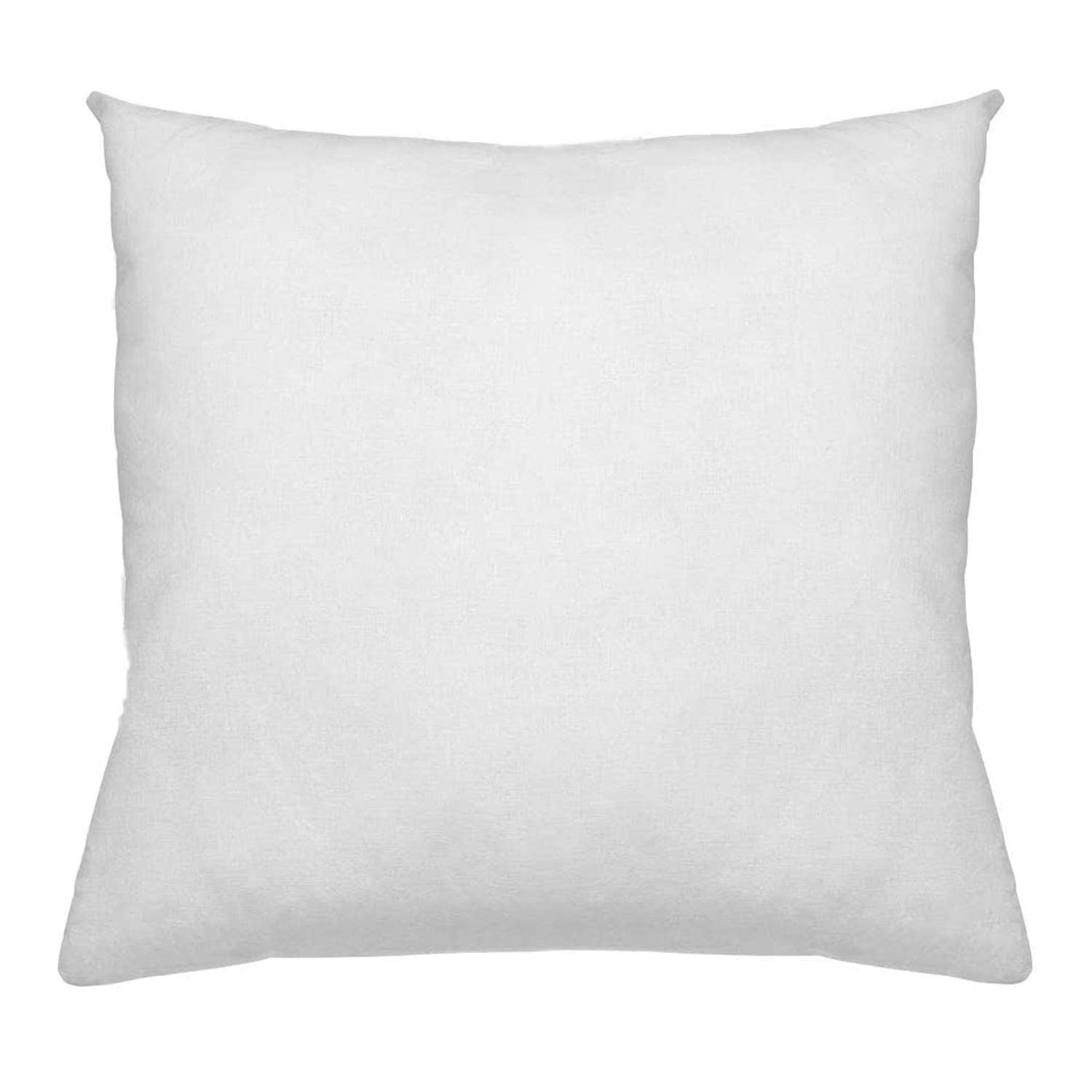 Premium White Square Decorative Throw Pillow Inserts - Digital Decor Sham for Sofa, Couch & Bedroom - Ideal for Living Room, Nursery & Outdoor Patio (1 Pack)