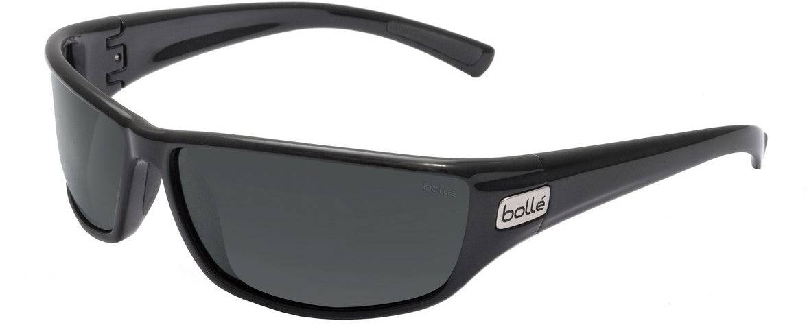 Bolle Python Sunglasses - Polarized UV Protection Sports & Outdoor Glasses for Running, Cycling, and Hiking