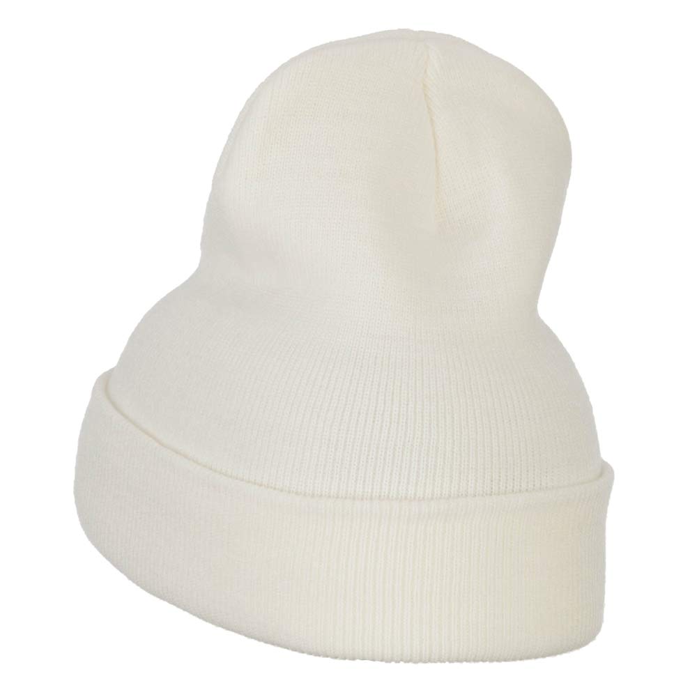 Dachshund Embroidered Long Beanie - Warm Winter Hat for Men & Women - Perfect for Cold Weather, Outdoor Activities, and Dog Lovers