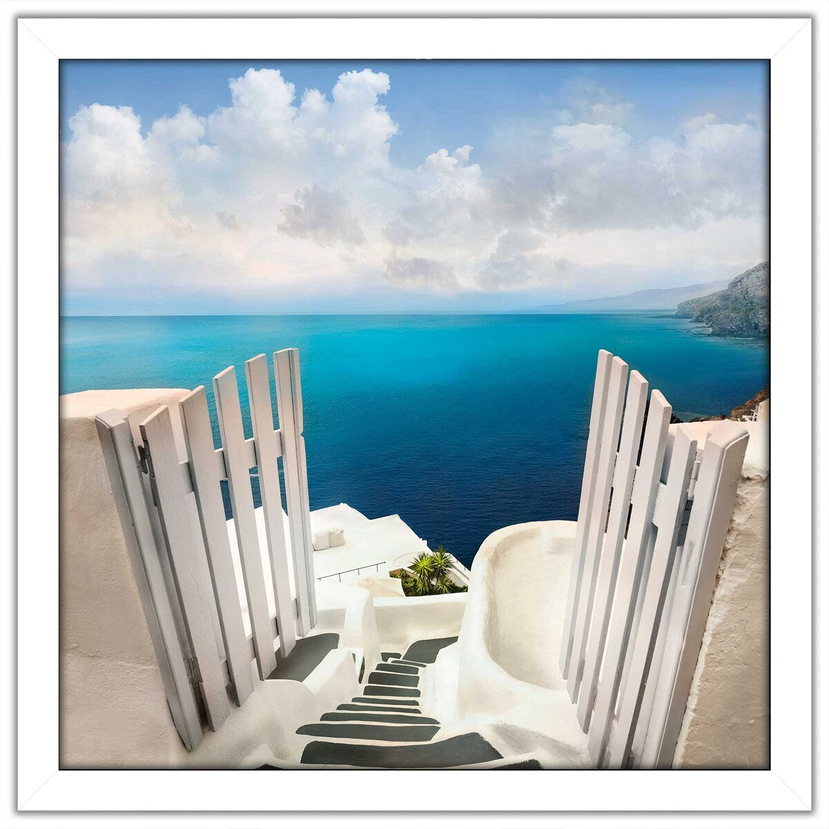 Blue Dreams by Mike Calascibetta - Premium Acrylic Wall Art Print - Modern Home & Office Decor for Living Room, Bedroom, or Workspace