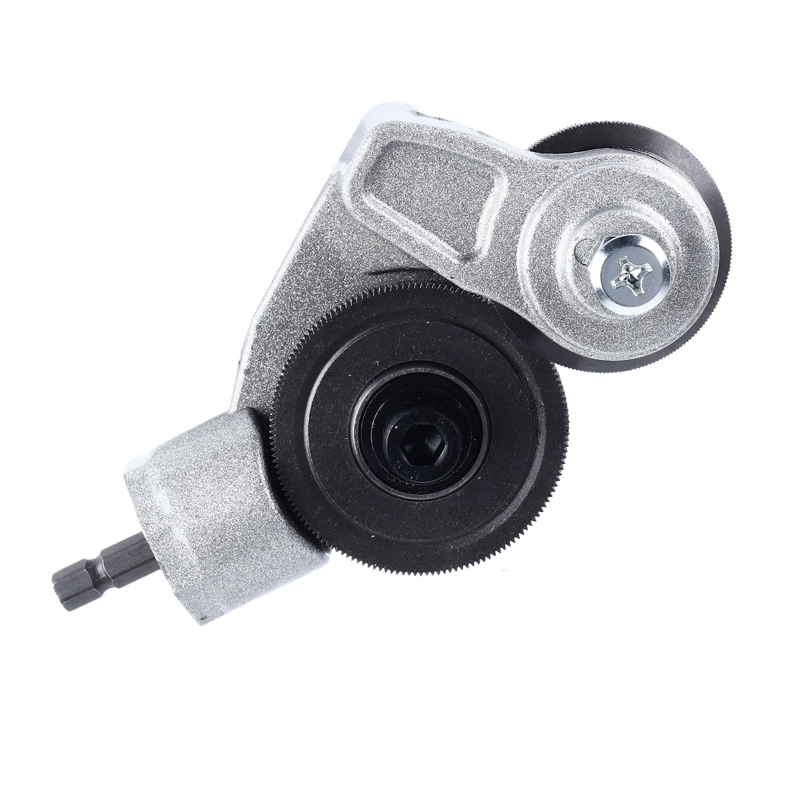 Electric Drill Plate Cutter Attachment - Metal Nibbler Shear for Thin Iron Sheets | DIY Drill Conversion Kit for Metal Cutting | Perfect for Home Renovation & Metal Fabrication Projects