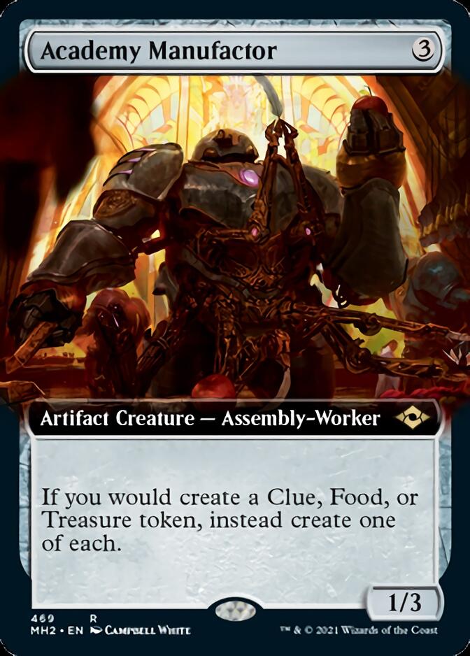 Academy Manufactor (Extended Art) - Modern Horizons 2 MTG Card - Premium Collector's Edition for Magic: The Gathering Players - Perfect for Commander, Modern & Casual Play