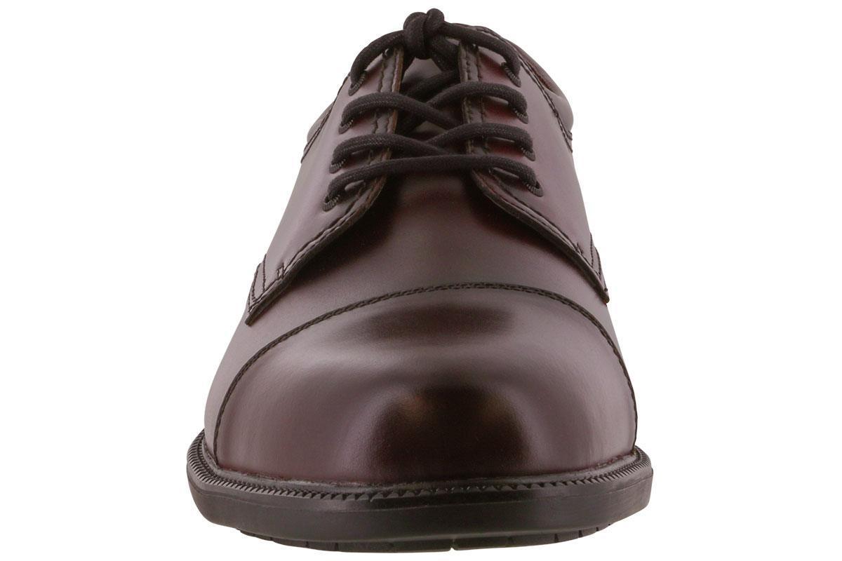 Dockers Gordon Cap Toe Oxford Cordovan Leather Dress Shoes for Men - Perfect for Business, Office & Formal Occasions