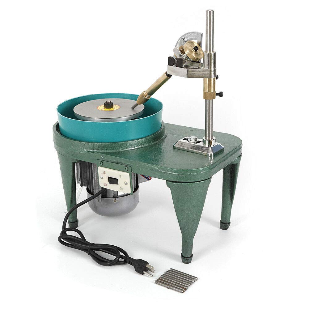 Professional Gem Faceting Machine for Jewelry Making - Jade Stone Angle Polisher & Flat Grinder 110V - Perfect for Lapidary, Gem Cutting, and Jewelry Crafting