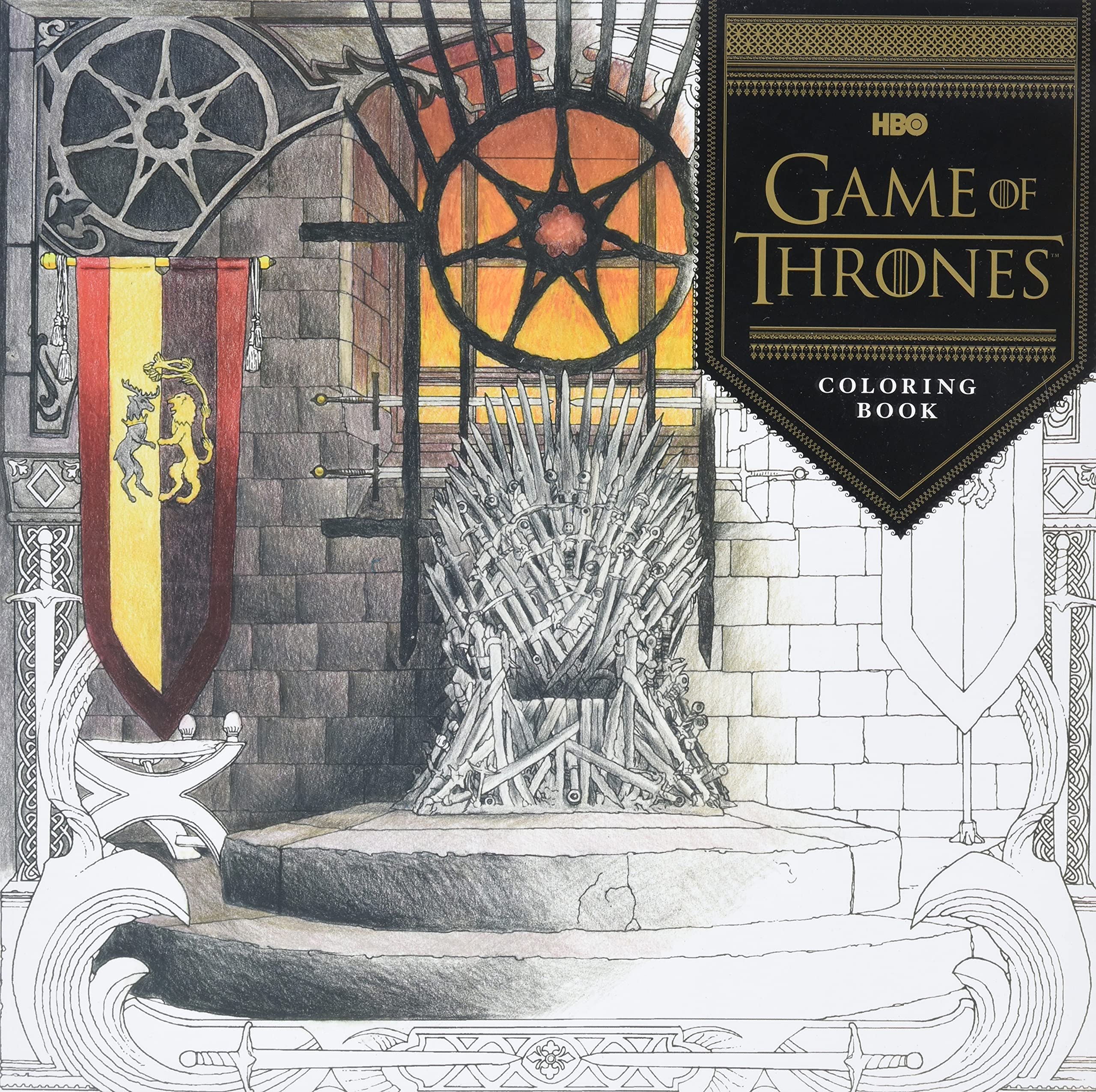 Game of Thrones Coloring Book - Official HBO Merchandise | GOT Gifts for Adults & Fans | Stress Relief & Creative Activity | Perfect for Parties, Collectors & Relaxation