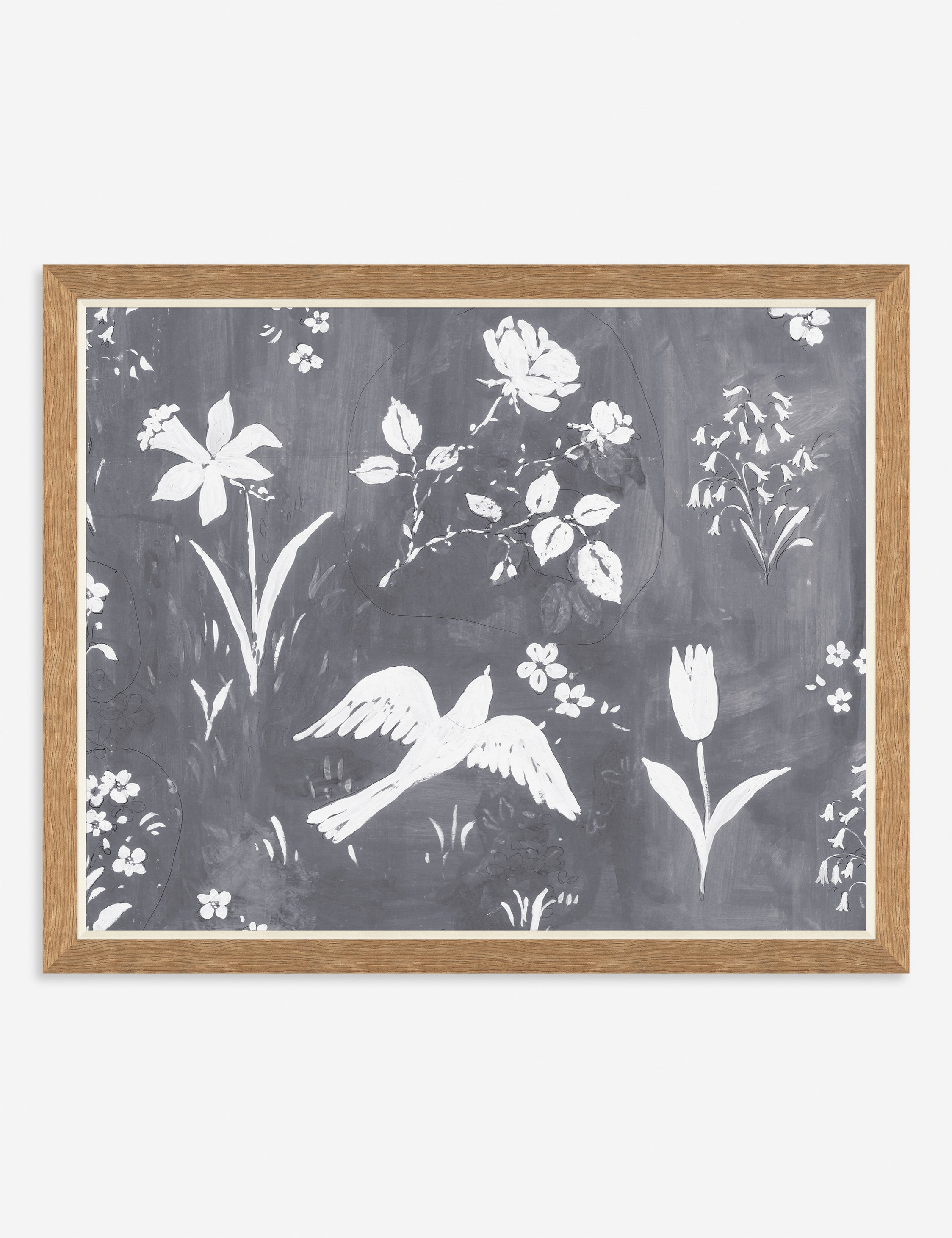 Vintage Flower Garden Print by Paule Marrot - French Botanical Art for Home Decor, Wall Art & Gift Ideas | Perfect for Living Room, Bedroom & Office Decorations
