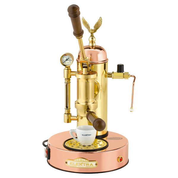 Elektra Micro Casa Lever Espresso Machine - Premium Italian Coffee Maker for Home Baristas | Perfect for Espresso, Cappuccino & Latte at Home