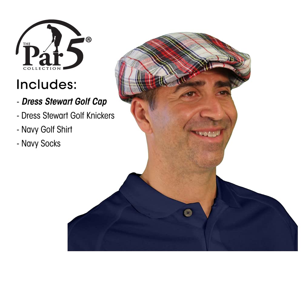 Stewart Golf Outfits for Men - Stylish Red Polo Shirt - Perfect for Golf Tournaments, Country Club Events & Casual Wear
