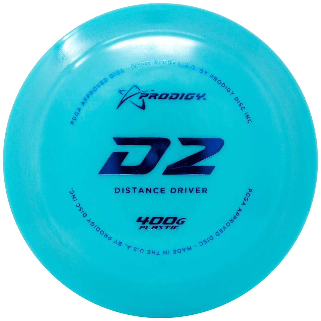 D2 Distance Driver 400G Plastic Golf Disc - 170-174g for Long-Range Throws | Perfect for Disc Golf Tournaments & Outdoor Practice