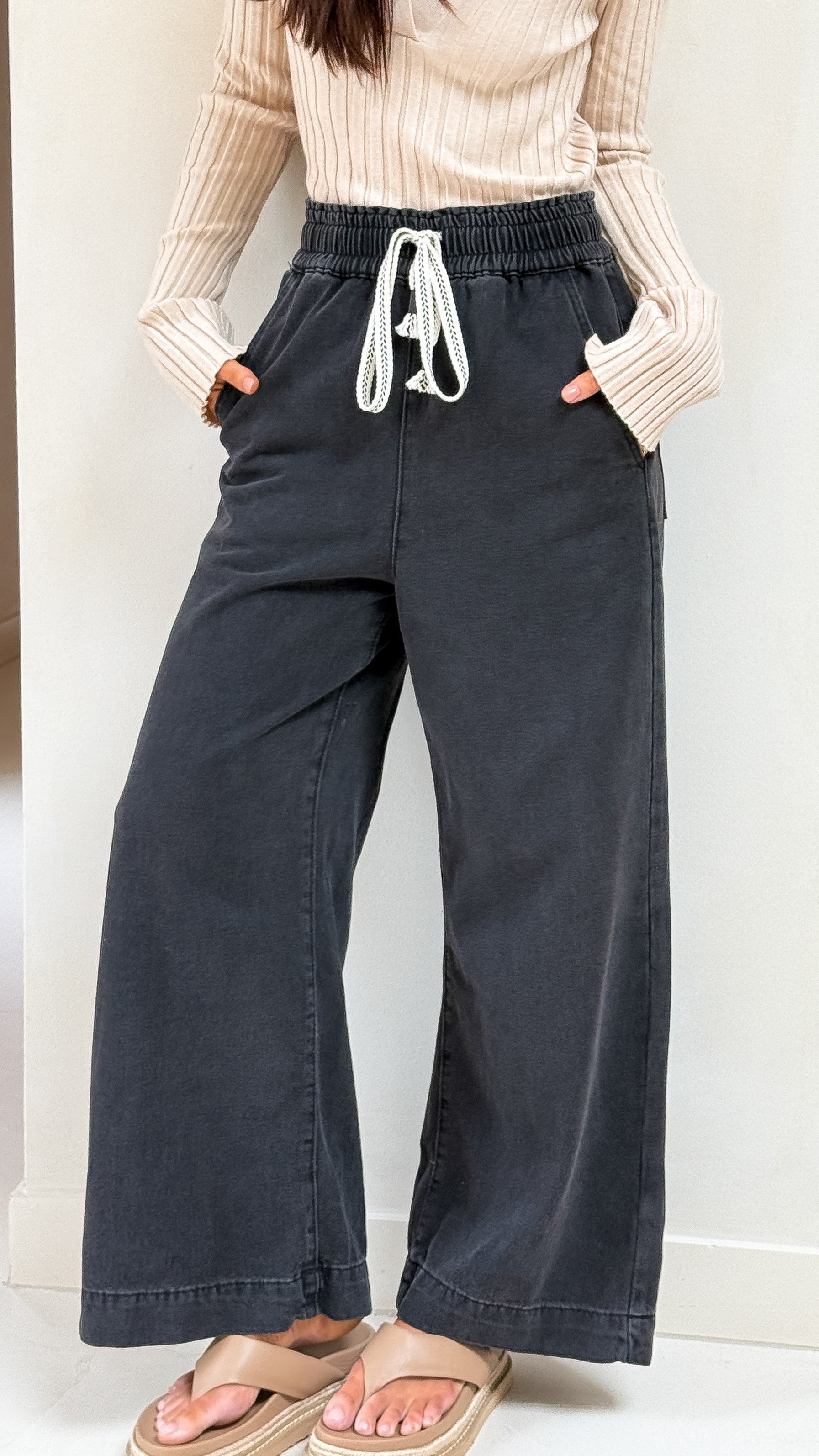 Josephine Pants for Women - High Waisted Black Dress Pants for Office Work & Business Casual Wear