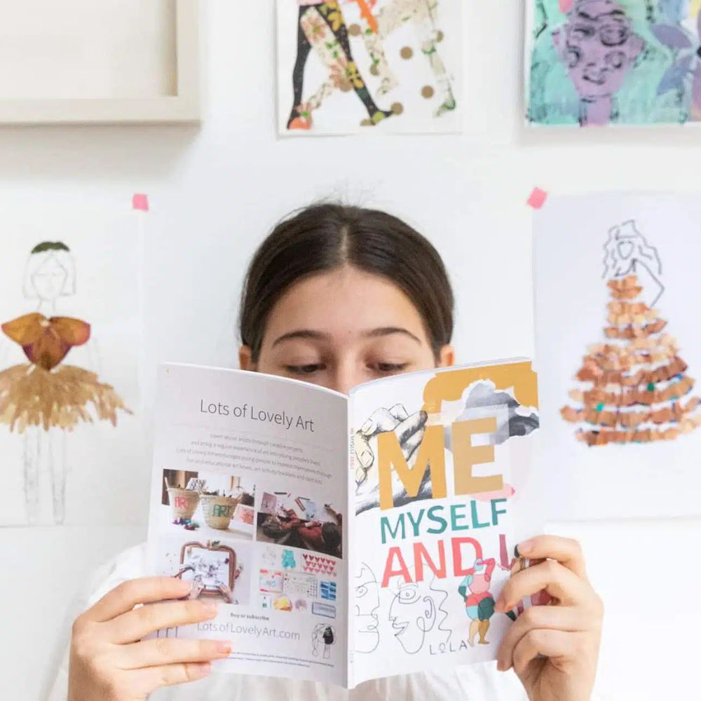 LOLA Me Myself And I Kids Craft Box - DIY Art & Craft Kit for Children Ages 5-12 - Perfect for Birthday Gifts, Party Favors & Creative Playtime