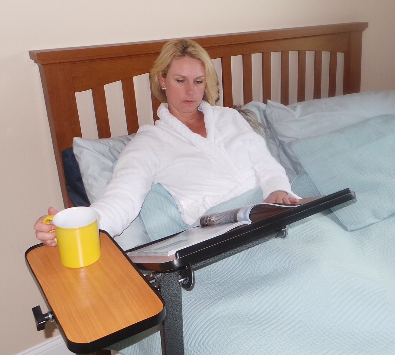 Platinum Health The Dorminator Acrobat Folding Portable Laptop Desk - Lightweight Study Table for College Dorms, Small Spaces & Home Office - Perfect for Students, Remote Work & Bedroom Use