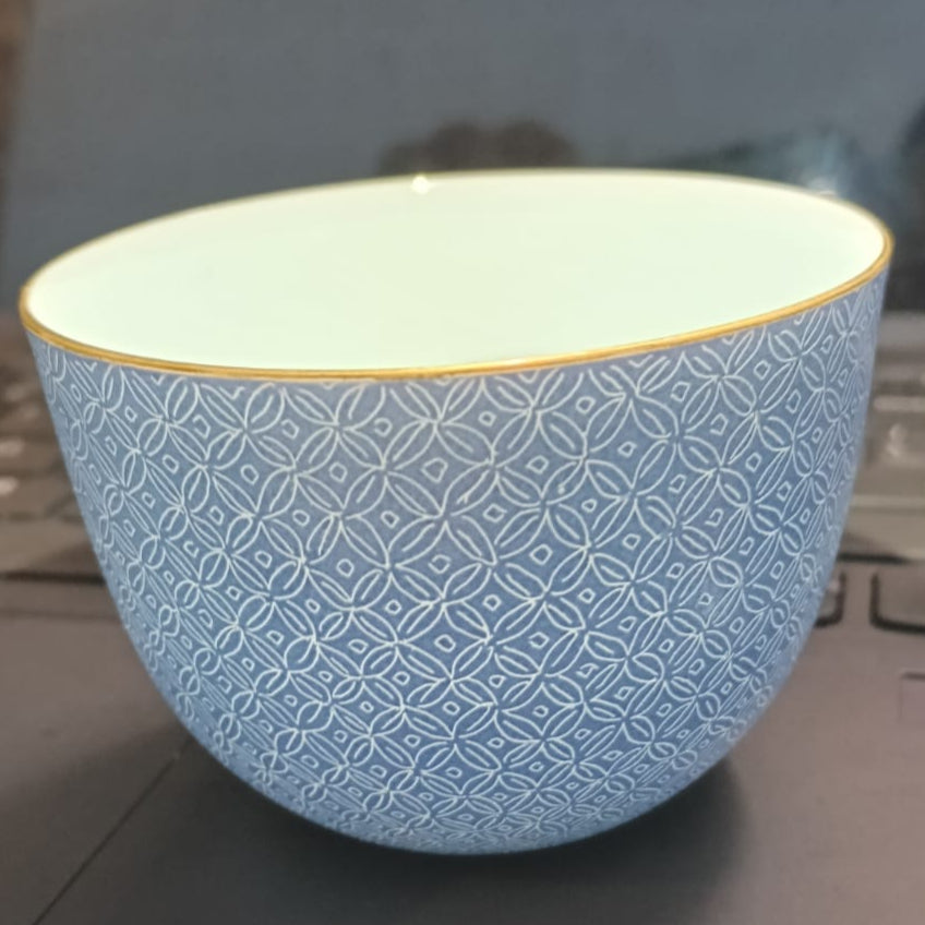 Premium Baocilin Jingdezhen Porcelain Carved Crane Pattern Arhat Cup - Handcrafted Needle Carved Tea Tasting Cup for Gongfu Tea Ceremony & Luxury Gift Giving