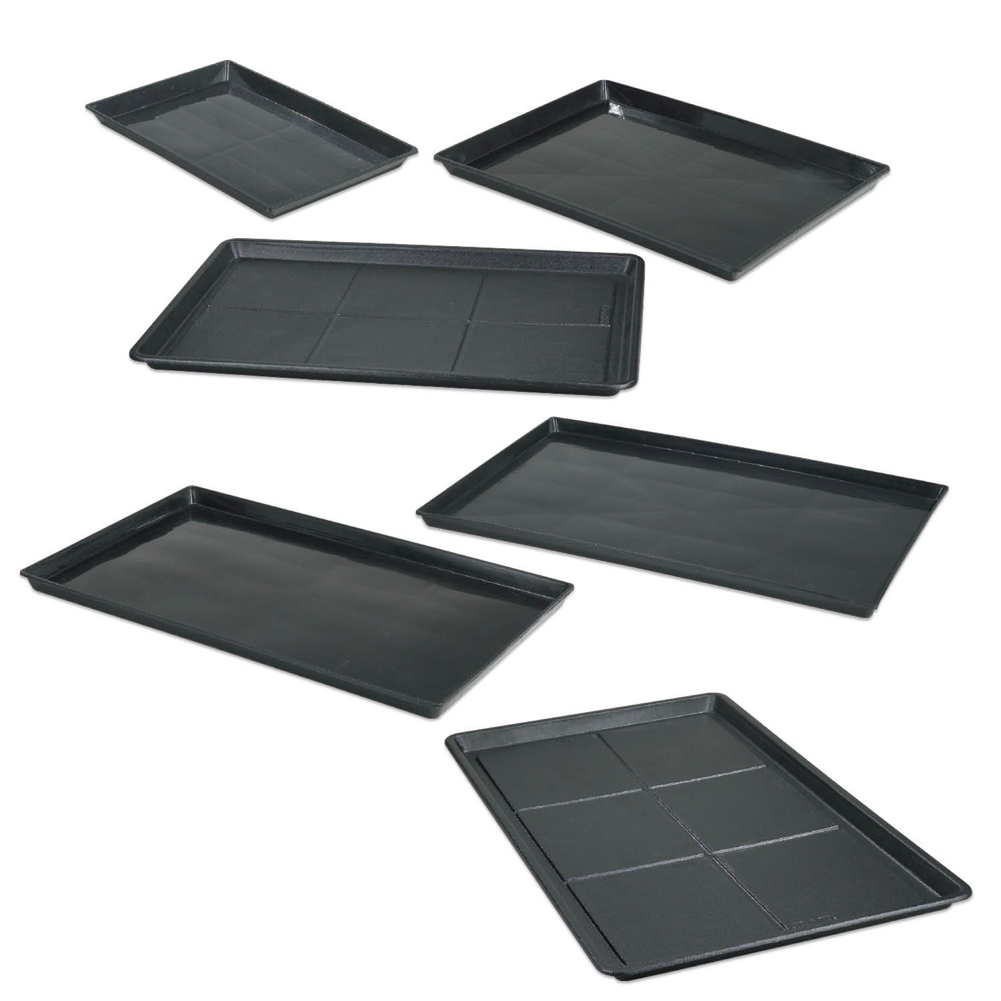 ProSelect Replacement Floor Trays - Heavy Duty ABS Plastic Dog Crate Trays, 42