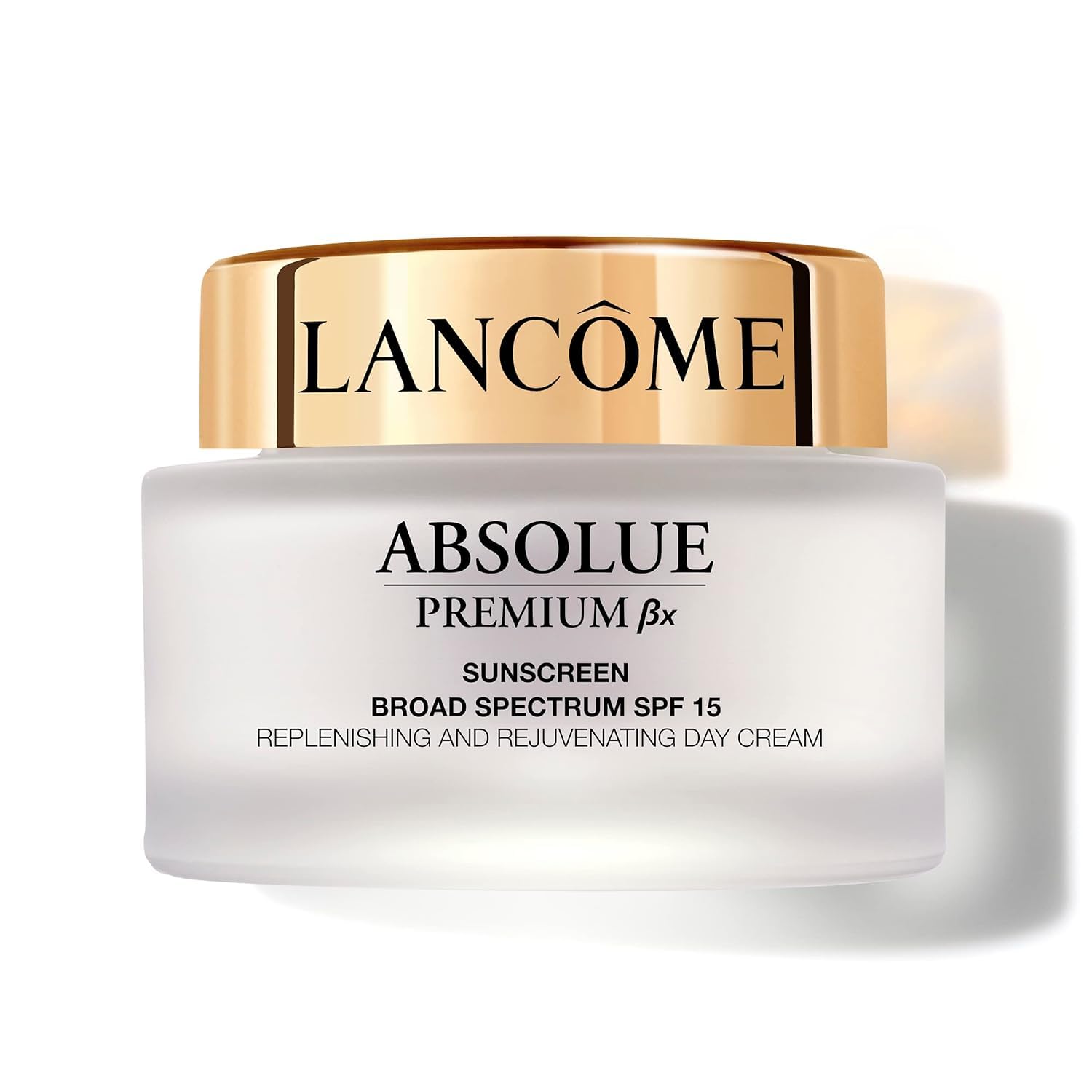 Lancôme Absolue Premium Bx Day Cream SPF 15 - Anti-Aging Moisturizer with Pro-Xylane & Rose Extracts | 2.5 oz | Hydrating Face Cream for Dry Skin | Perfect for Daily Skincare Routine & Sun Protection