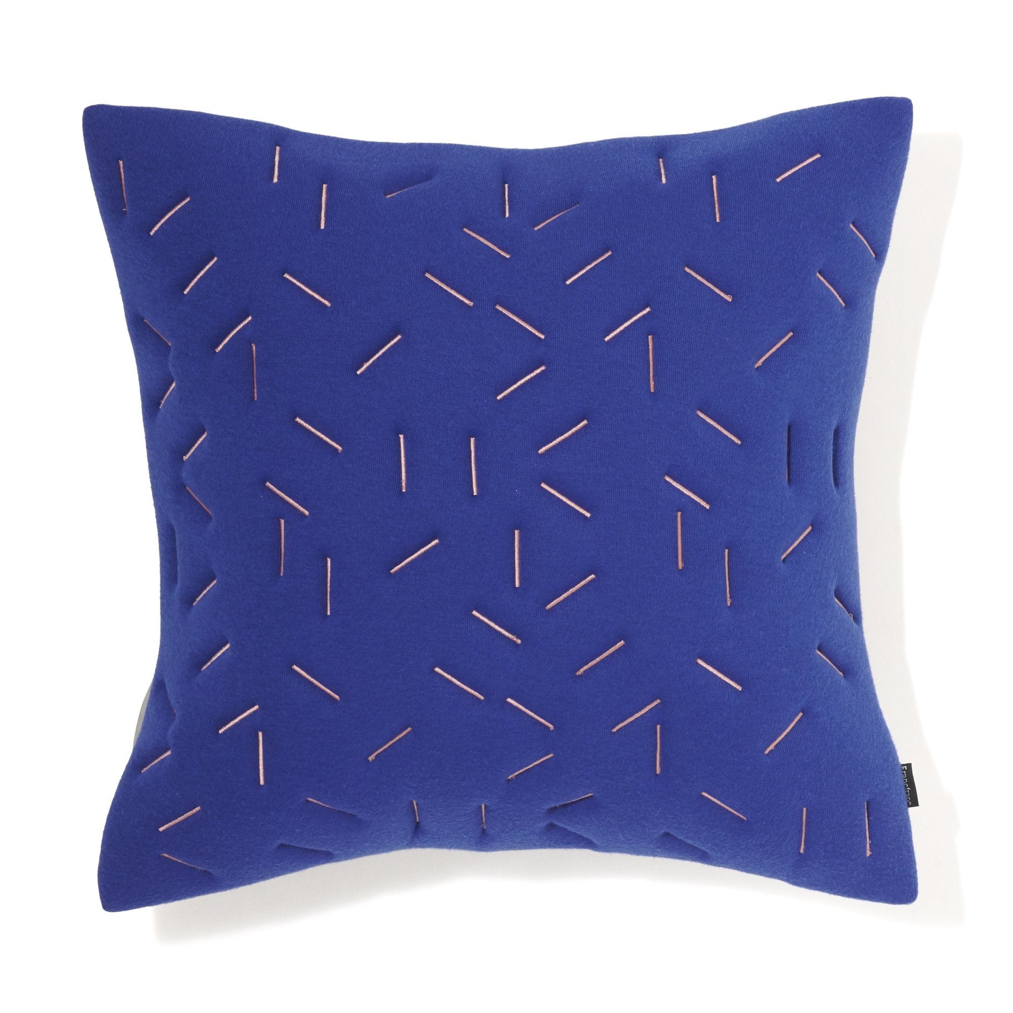 EMB ART AV Cushion Cover 45x45cm - Soft Blue Decorative Pillow Case for Sofa, Bed, Living Room & Home Decor