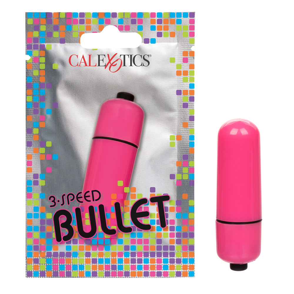 CalExotics 3-Speed Rechargeable Mini Vibrator - Powerful Bullet Vibrator for Women, Discreet Personal Massager - Perfect for Solo Play & Couples Intimacy