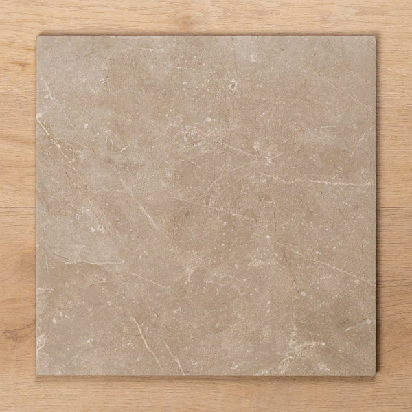 Premium Avalon Greige Matte P3 Porcelain Tile 300x300mm (12x12 Inch) - Durable Floor & Wall Tile for Bathroom, Kitchen, and Living Room