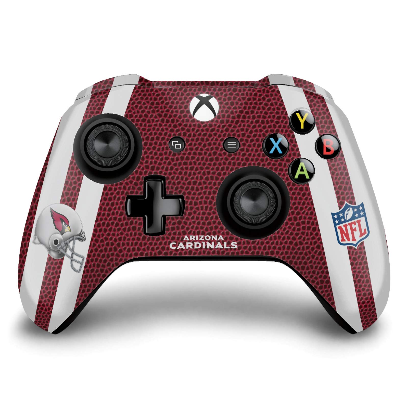 Official NFL Arizona Cardinals Team Vinyl Gaming Skin Sticker - Compatible with Xbox One S/X Controller - Perfect for Gamers & Sports Fans